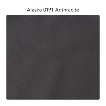Sofá modular Bredhult A1 - Tela Alaska 0191 anthracite, patas de roble aceitado blanco - 1898