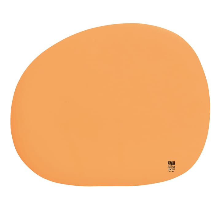 Mantel individual Raw 41 x 33,5 cm - Pumpkin yellow - Aida