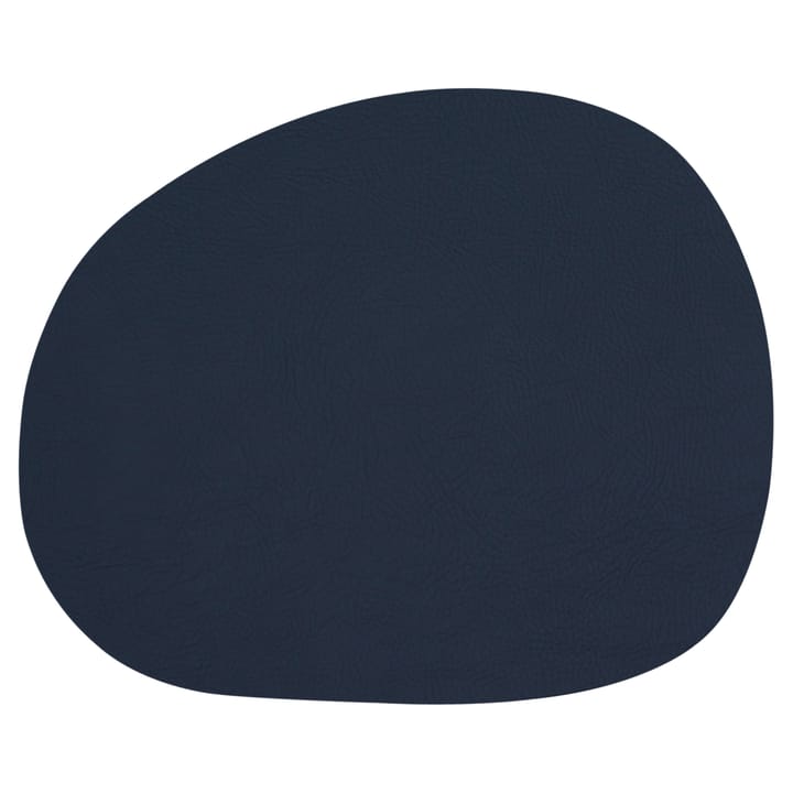 Mantel individual Raw cuero - Dark blue buffalo (azul oscuro) - Aida
