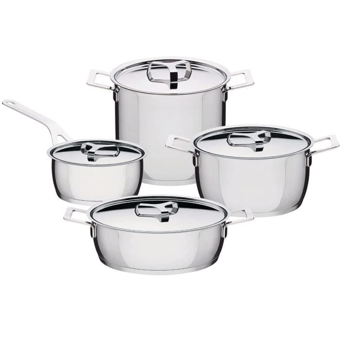 Batería de cocina Pots&Pans - 4 piezas - Alessi