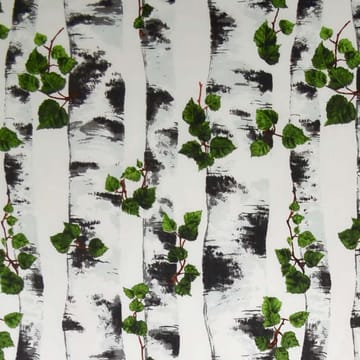 Tela Björk - negro-blanco - Arvidssons Textil