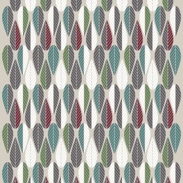 Tela Blader - burdeos-verde-gris - Arvidssons Textil