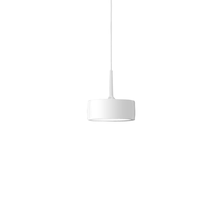 Lámpara colgante Riff Puck - Blanco, medium, led - Ateljé Lyktan