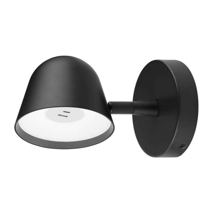 Lámpara de pared Charge Ø11,8 cm - negro - Ateljé Lyktan
