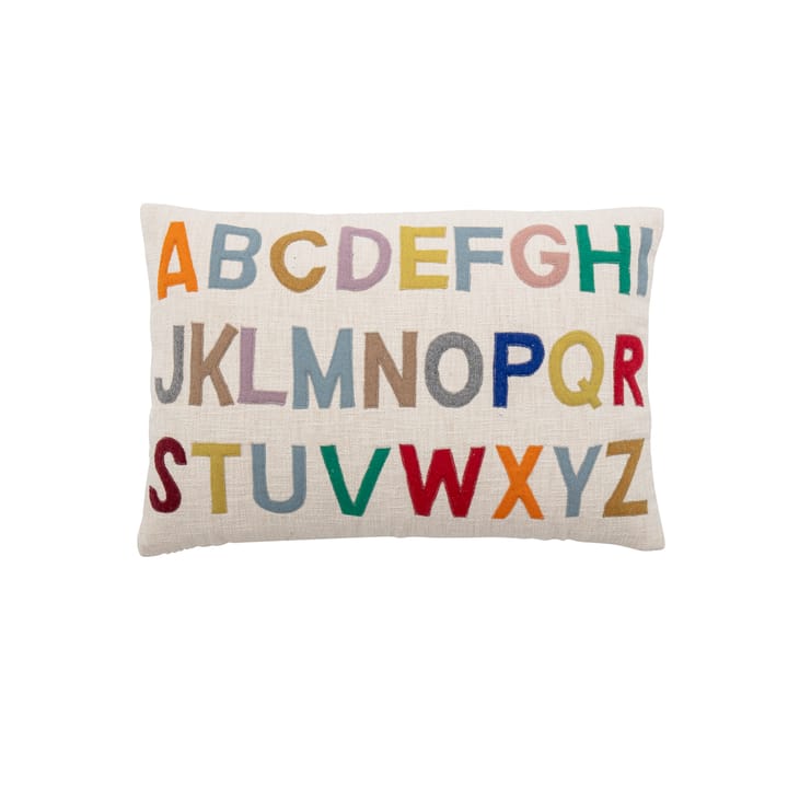 Cojín Lexi alfabeto 40x60 cm - White-multi - Bloomingville