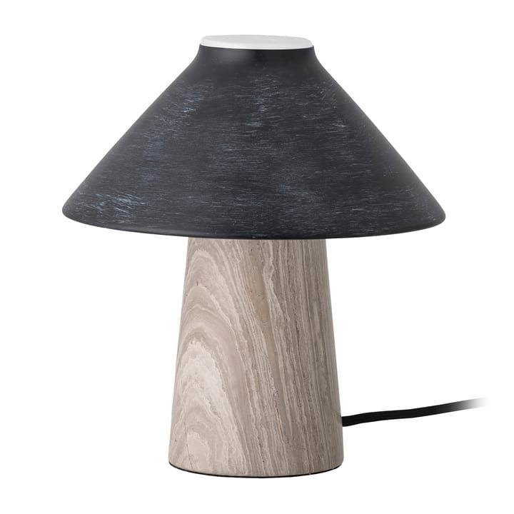 Lámpara de mesa Emiola Ø20x22 cm - marmor-negro - Bloomingville