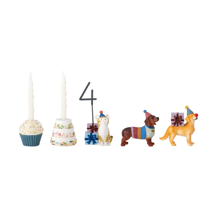 Set de 15 piezas decoración de cumpleaños Salve - Multi - Bloomingville