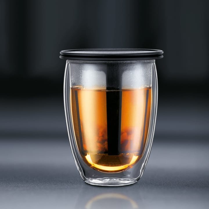 Vaso térmico con filtro Tea For One - negro - Bodum