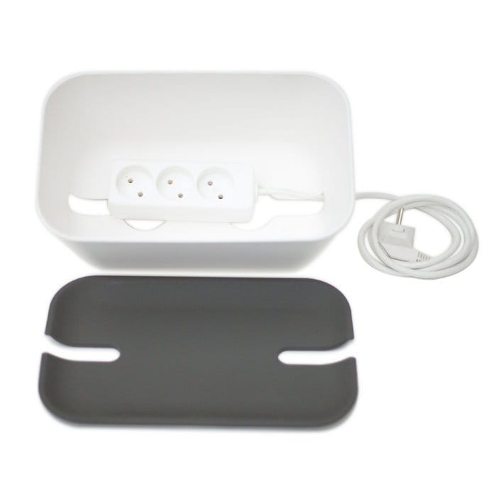 Caja para cables Cable Organiser M - tapa gris - Bosign