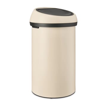 Cubo de basura redondo Touch Bin 60 L - Soft Beige - Brabantia