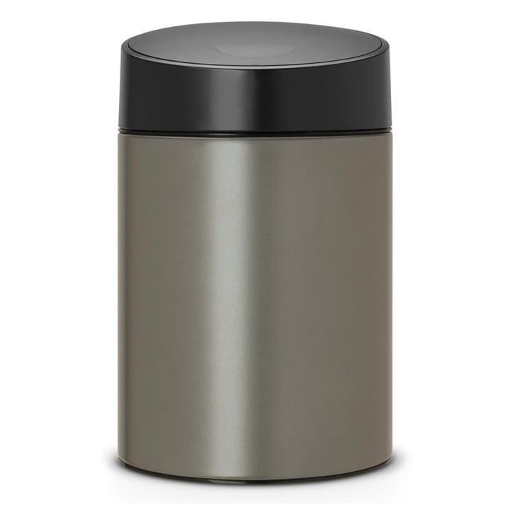 Cubo de basura Slide Bin, 5L - platino - Brabantia