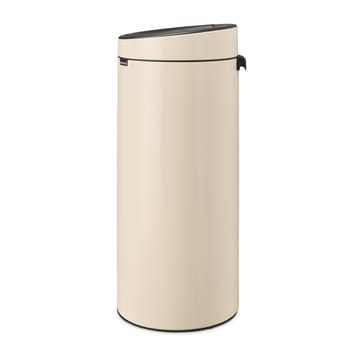 Cubo de basura Touch Bin, 30 L - Soft beige - Brabantia