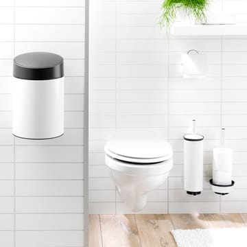 Portaescobillas baño Profile, montaje en pared - blanco - Brabantia