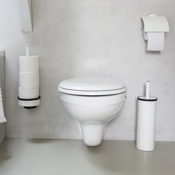 Portaescobillas baño Profile, montaje en pared - blanco - Brabantia