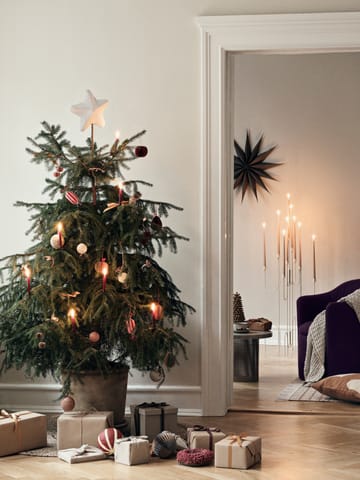 Estrella para árbol de Navidad Pulp 22 cm - White - Broste Copenhagen