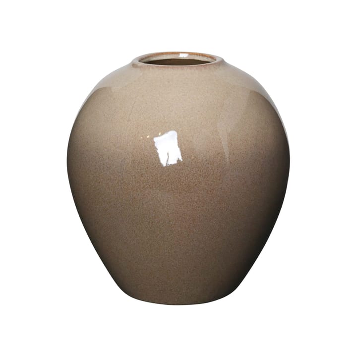 Jarrón de cerámica Ingrid 25,5 cm - Simple taupe-brown - Broste Copenhagen