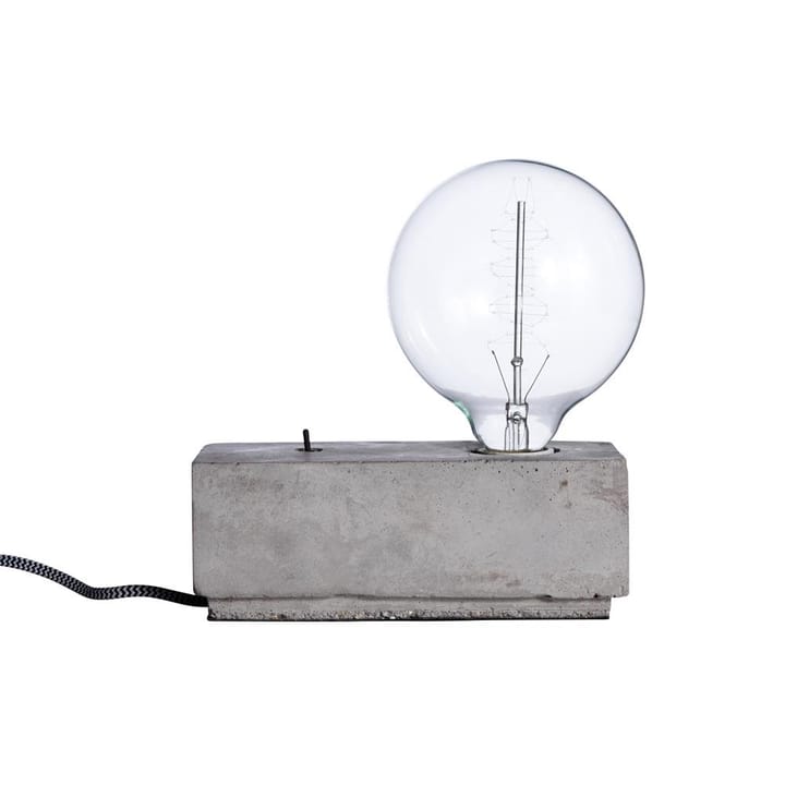 Lámpara de mesa Stella, rectangular - hormigón gris - CO Bankeryd