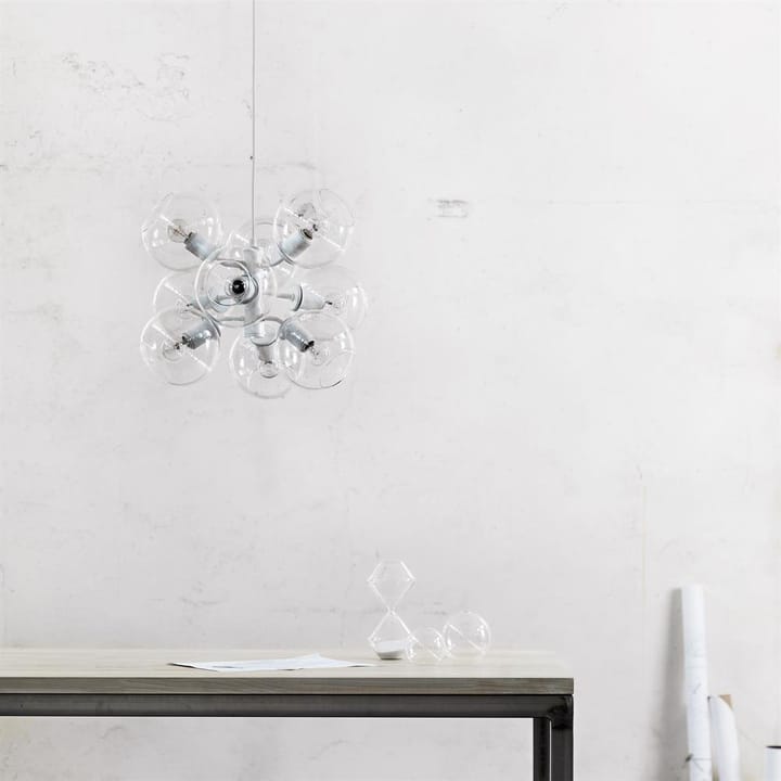 Lámpara de techo Tage - blanco-vidrio transparente - CO Bankeryd
