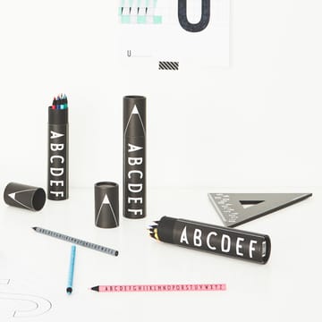 Lápices de colores Design Letters - set de 15, letras - Design Letters