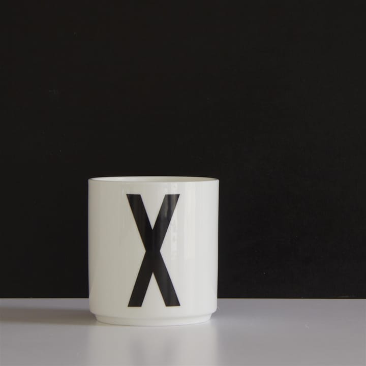 Taza con letra Design Letters - X - Design Letters