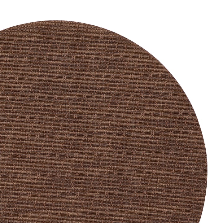 Mantel individual redondo Sture - cobre - Dixie