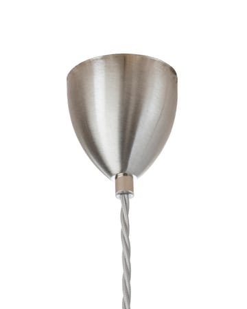 Lámpara de techo Rowan Crystal Ø22 cm - rombos pequeños y cable plateado - EBB & FLOW