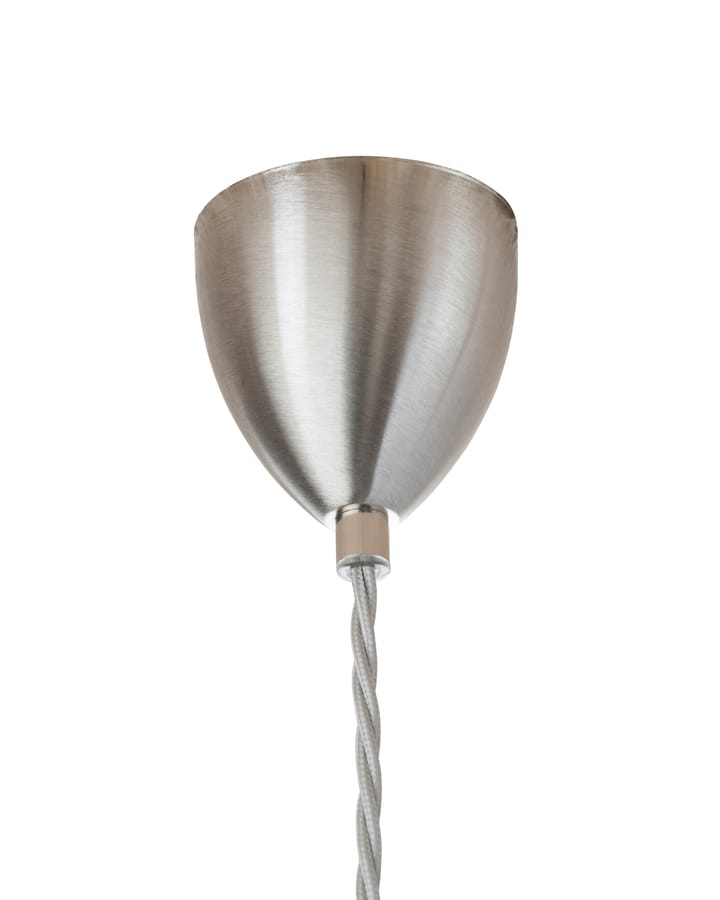 Lámpara de techo Rowan Crystal Ø22 cm - rombos pequeños y cable plateado - EBB & FLOW