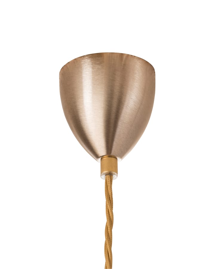Lámpara de techo Rowan S - transparente-oro, Ø 15,5 cm - EBB & FLOW