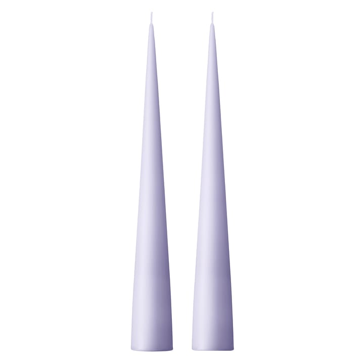 2 Velas ester & erik 37 cm mate - Airy violet 12 - Ester & erik