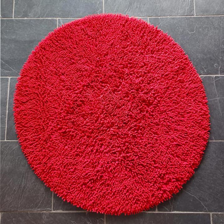 Alfombra redonda Rasta Ø120 cm - Rojo - Etol Design