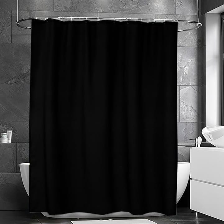 Cortina de ducha Match 200 x 240 cm - extra alta (negro) - Etol Design