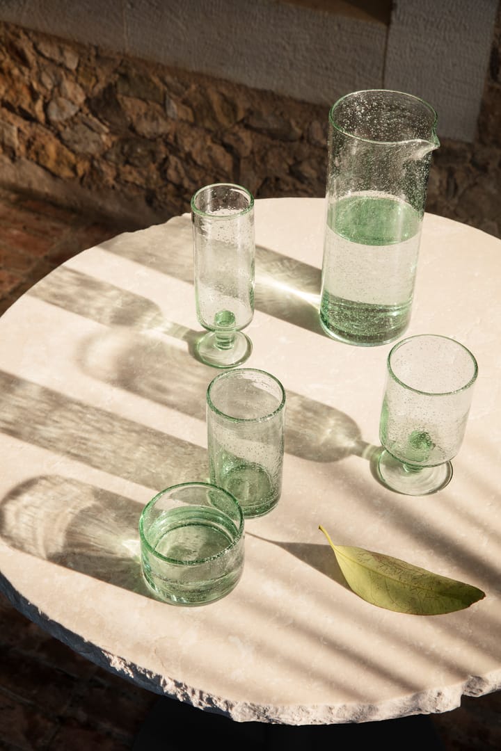 Vaso de agua Oli bajo 11 cl - Recycled clear - ferm LIVING