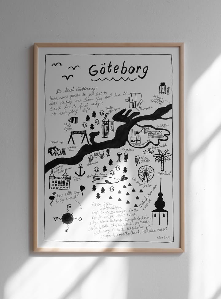 Lámina Göteborg - 50x70 cm - Fine Little Day