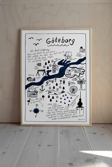 Lámina Göteborg - 50x70 cm - Fine Little Day