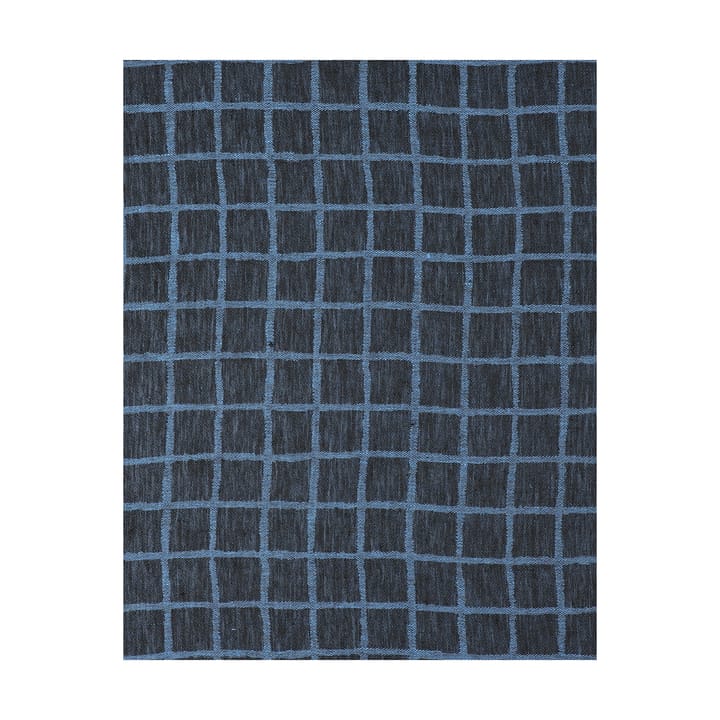 Mantel Rutig jacquard 147x250 cm - Blue-black - Fine Little Day