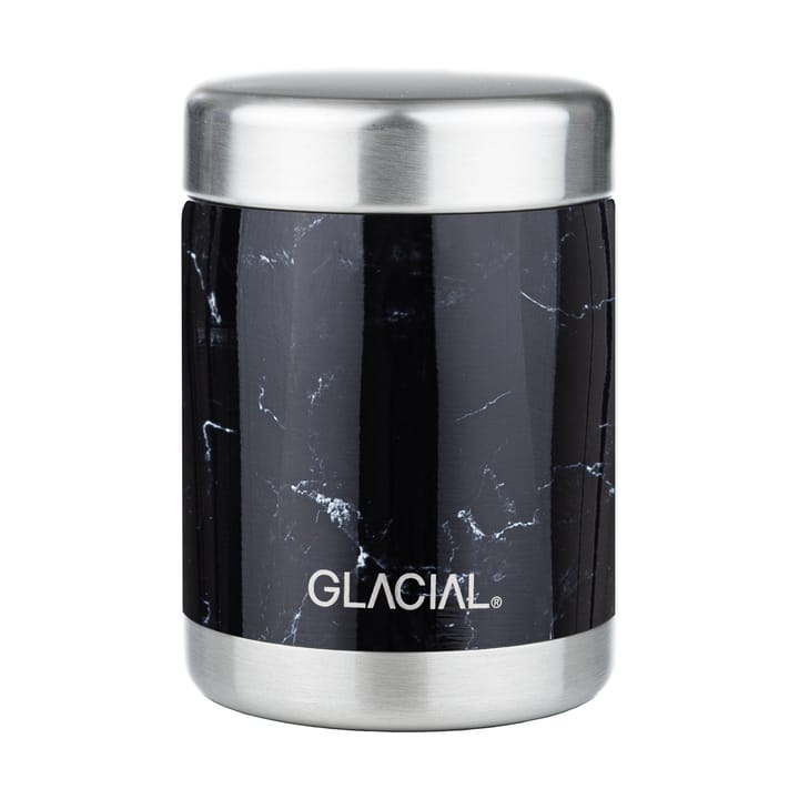 Termo para comida Glacial 350 ml - Black marble - Glacial