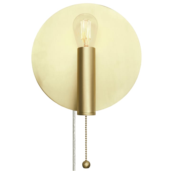 Aplique de pared Art Deco - latón cepillado - Globen Lighting