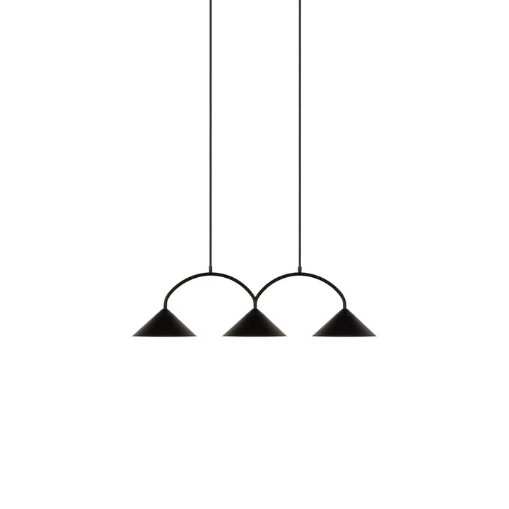 Lámpara colgante Curve 3 - Negro - Globen Lighting
