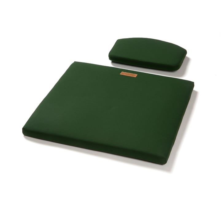Conjunto de cojines para cuello y asiento A3 - Sunbrella verde - Grythyttan Stålmöbler