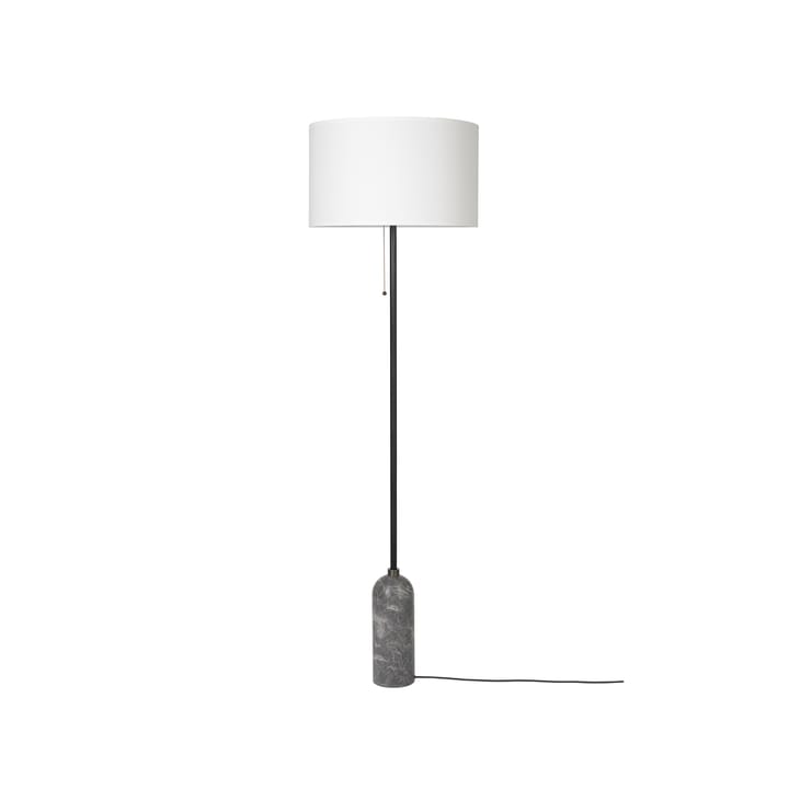 Lámpara de pie Gravity - Mármol gris/blanco - GUBI