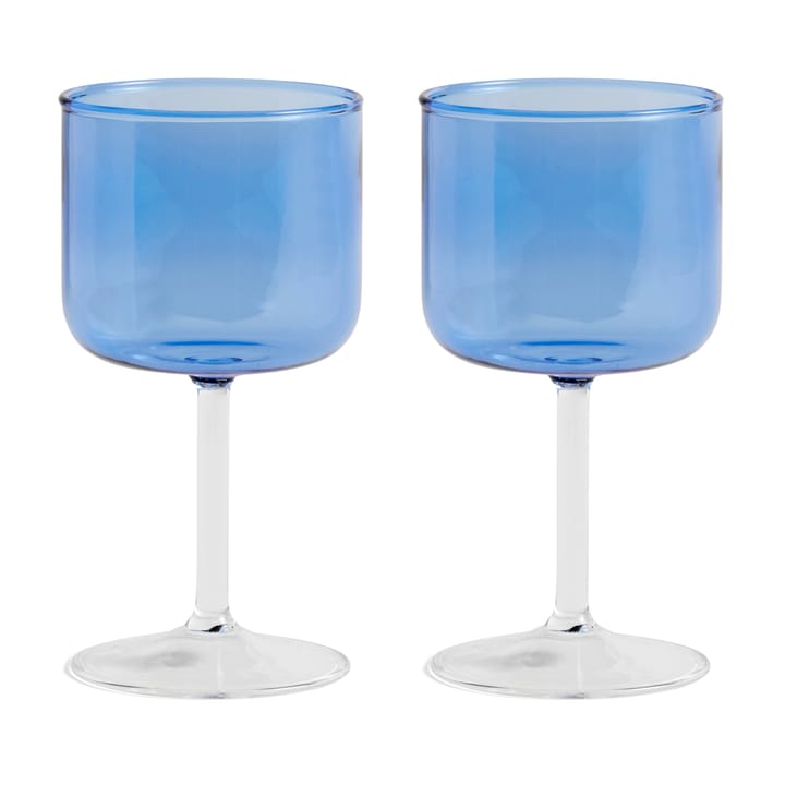 2 Copas de vino Tint 25 cl - azul-transparente - HAY