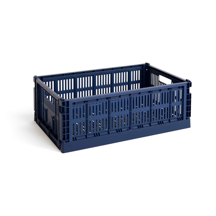 Cesta Colour Crate L 34,5x53 cm - Dark blue - HAY