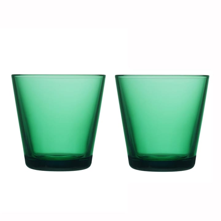2 Vasos Kartio 21 cl - verde esmeralda - Iittala