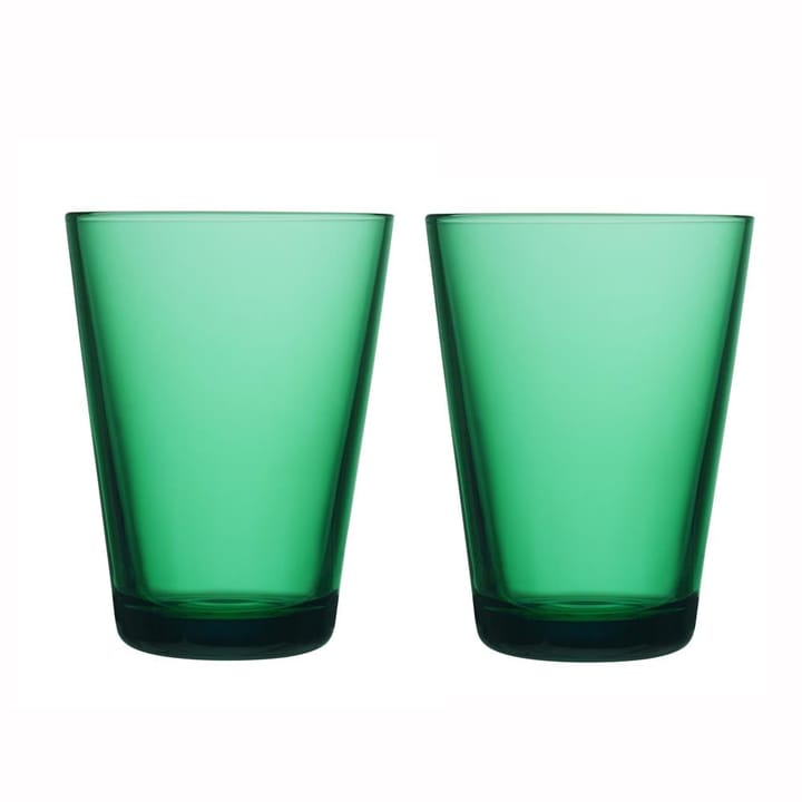 Set de 2 vasos Kartio 40 cl - verde esmeralda - Iittala