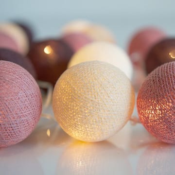 Guirnalda de luces Dusty Pink - 20 bolas - Irislights