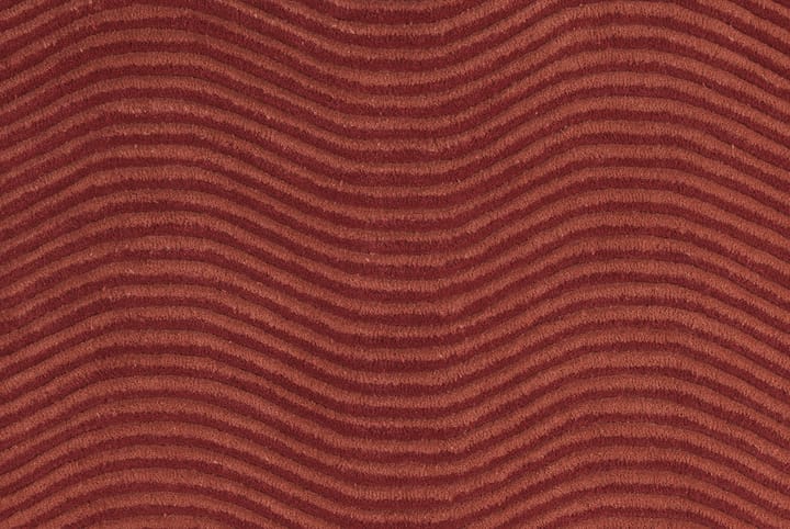 Alfombra Dunes Wave - Dusty red, 200x300 cm - Kateha