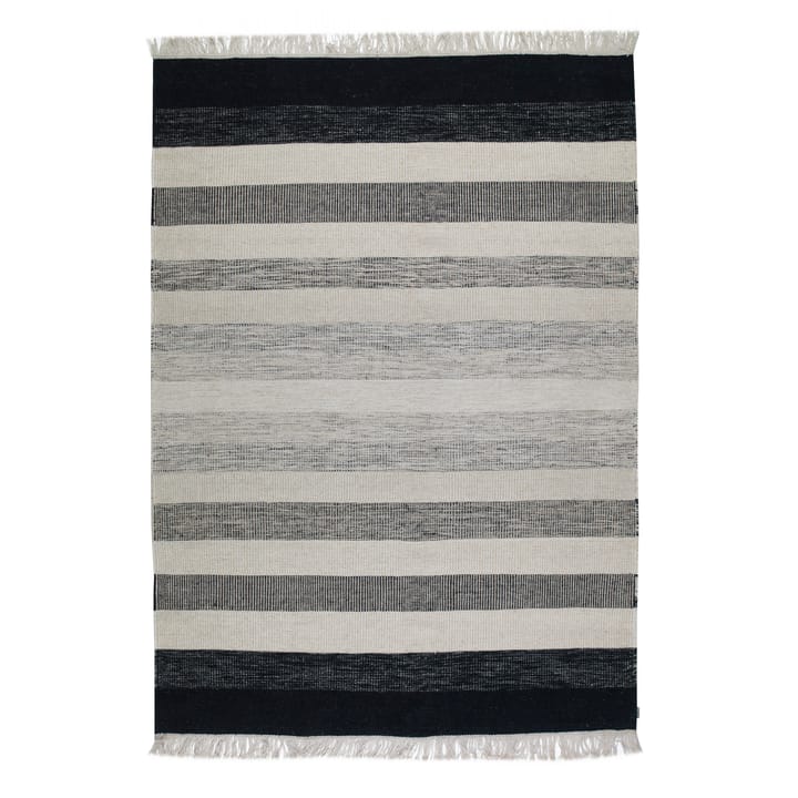 Alfombra Tofta wave 200 x 300 cm - blanco-negro - Kateha