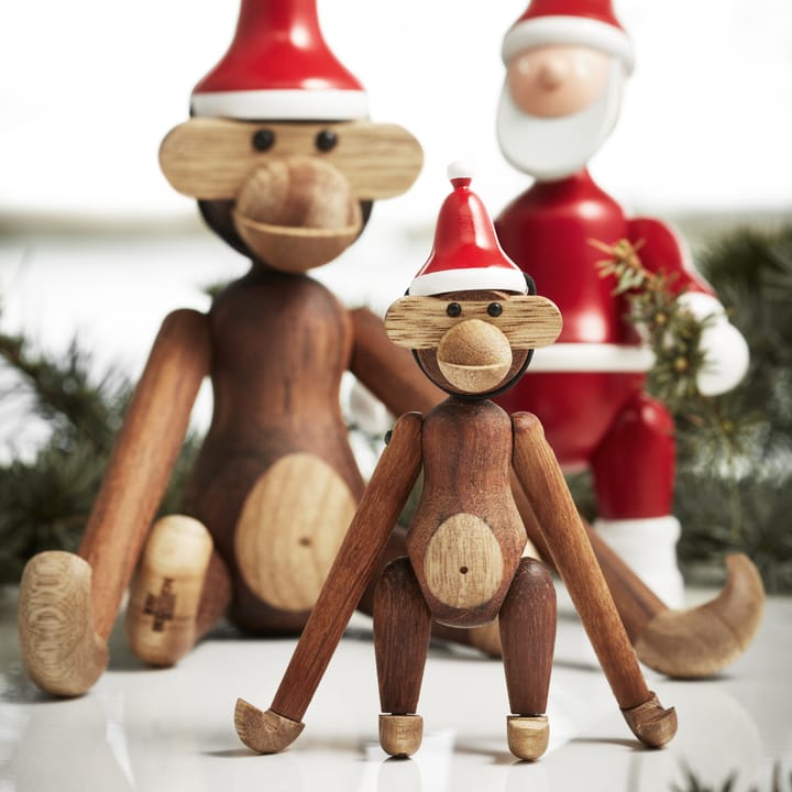 Gorro de Navidad para mini mono Kay Bojesen - rojo - Kay Bojesen Denmark
