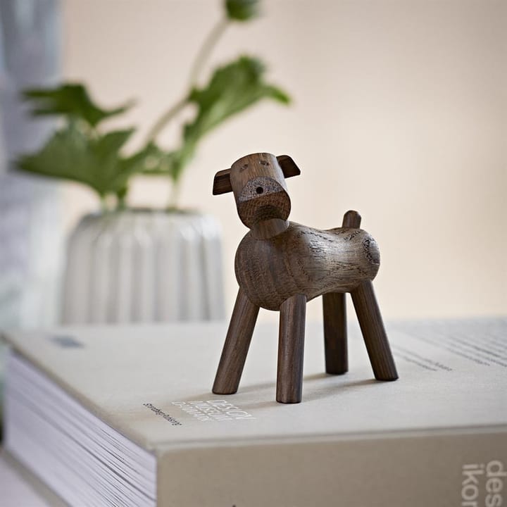 Perro Tim de madera - roble oscurecido - Kay Bojesen Denmark
