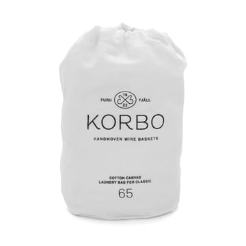 Bolsa ropa sucia Korbo - blanco 65 L - KORBO